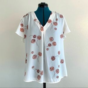 Daniel Rainn Samina Tulip Sleeve Blouse